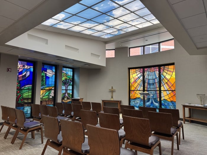 Riverview Health chapel view 2