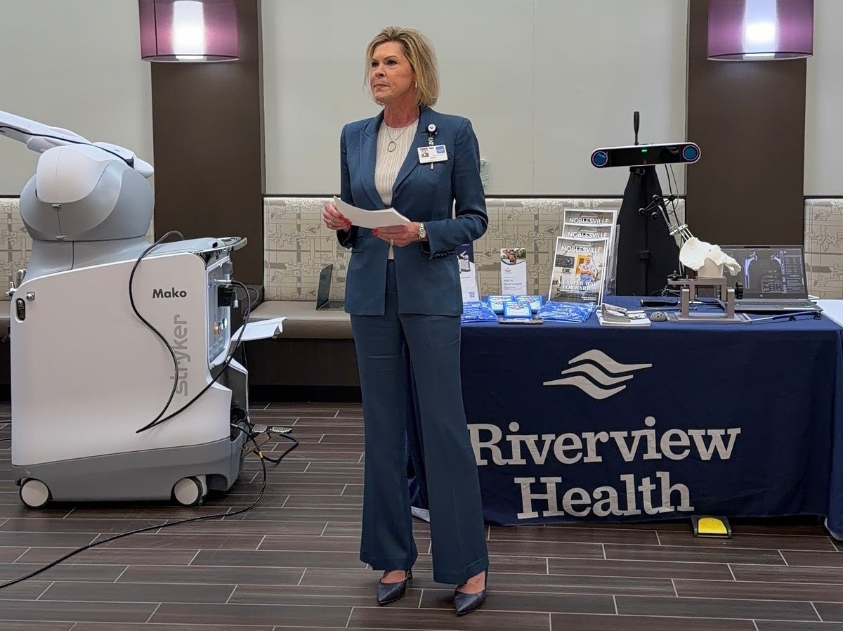 CEO Julie Nix at Mako Robot Demo